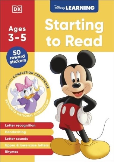 Disney Learning Starting to Read Ages 3 5
