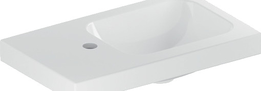 GEBERIT ICON LIGHT servant 530x310mm hh TV med overlåp/møbel/bolt