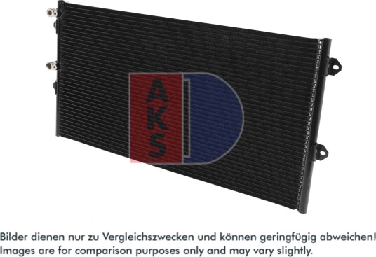 AKS DASIS 042053N Kondensator, klimaanlegg