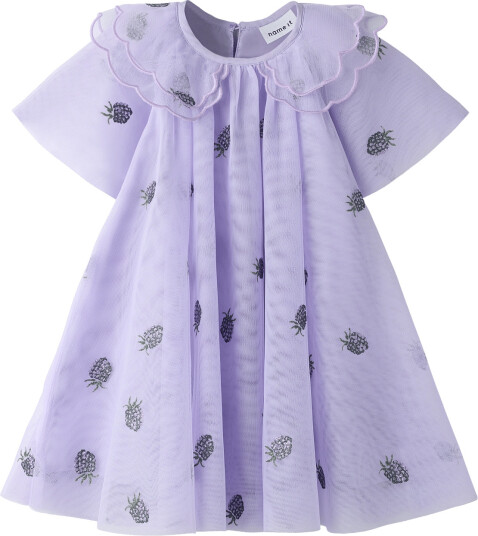 Name It Nmfolin Ss Tulle Dress Purple 92 Name It Nmfolin Ss Tulle Dress Purple 92