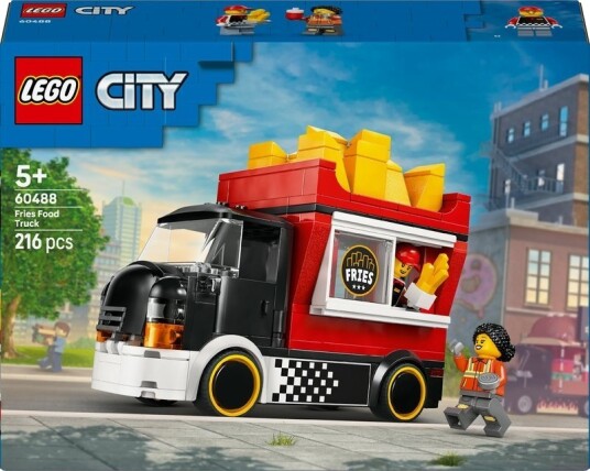 Lego Pommes Frites Vogn 60488 Red One Size Lego Pommes Frites Vogn 60488 Red One Size