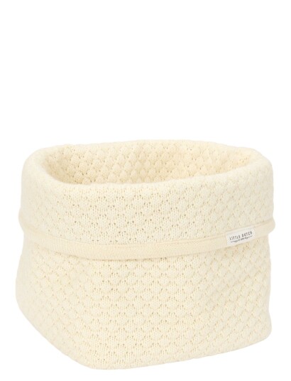 Little Dutch Strikket Oppbevaringskurv Liten Purewhite White One Size Little Dutch Strikket Oppbevaringskurv Liten Purewhite White One Size