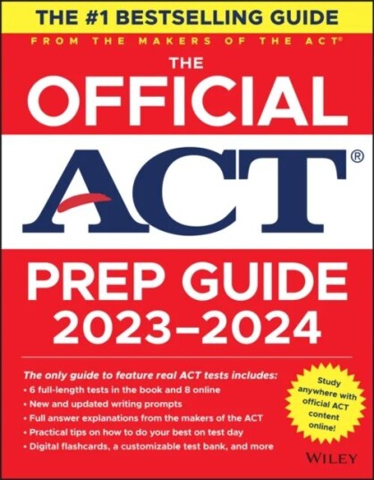 The Official Act Prep Guide 2023-2024 Av Act