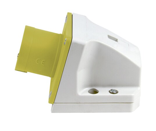 Garo II 432-4 S + RI Vegginntak IP44 5-polet 32 A Gul 4 h er & kabler