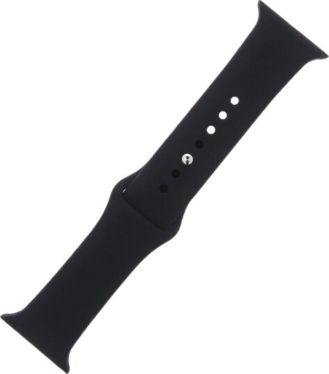 TFO Silikonrem for Apple Watch M/L 38 41mm Svart