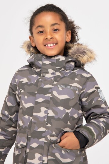 Nordbjørn Avalanche Vinterjakke Hide and Seek Grey 104 Nordbjørn Avalanche Vinterjakke Hide and Seek Grey 104