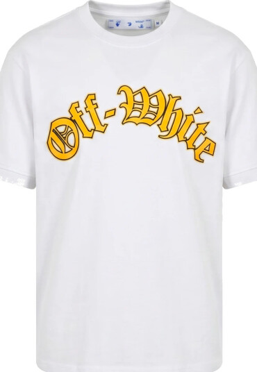 Off White Herre Topper Hvit XL,