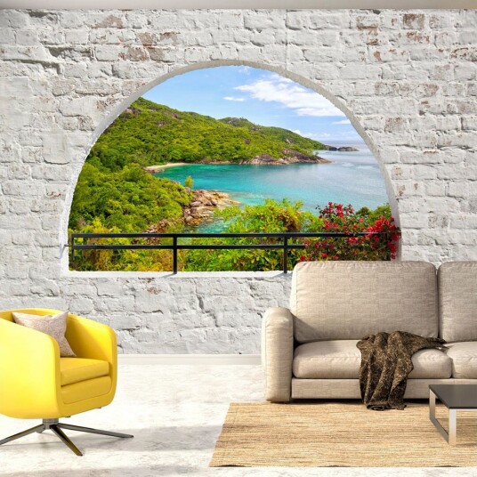 Fototapet Emerald Island 300x210 - Artgeist sp. z o. o.