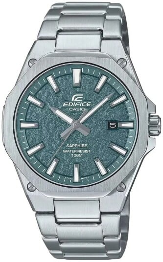 Casio Herreklokke EFR S108DE 3AVUEF Edifice Grønn/Stål Ø39.9 mm Casio Herreklokke EFR S108DE 3AVUEF Edifice Grønn/Stål Ø39.9 mm