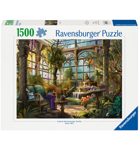 Ravensburger Puslespill 1500 Brikker Grønne huset Ravensburger Puslespill 1500 Brikker Grønne huset