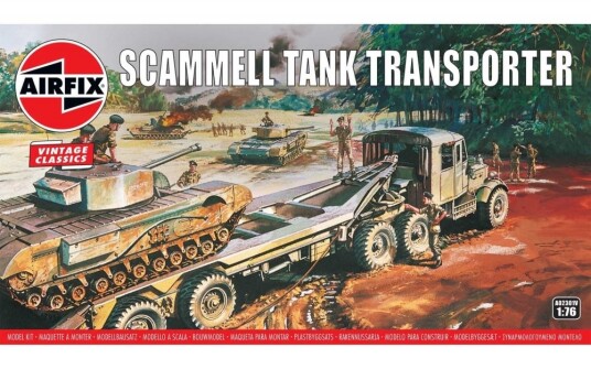 Airfix 1/76 Scammell Tank Transporter Vintage Classics