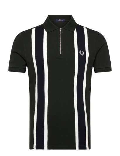 Fred Perry Tramline Polo Shirt Multi/patterned XS