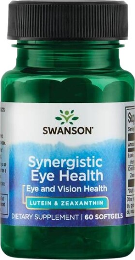 Swanson Synergistic Eye Formula Lutein & Zeaxanthin - 60 Kapsler Swanson Synergistic Eye Formula Lutein & Zeaxanthin - 60 Kapsler
