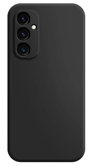 INCOVER Samsung Galaxy A25 (5G) Matt Fleksibelt Plast Deksel - Svart