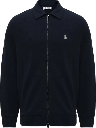 Original Penguin Nvlty Knt Piped Trac   Navy   S