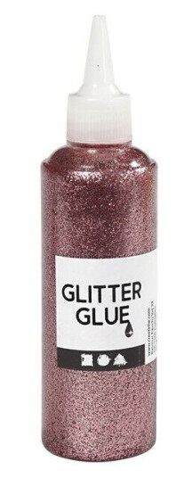 Creativ Company Glitter glue Light Rosa 118ml