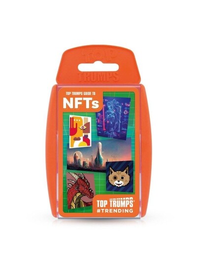Winning Moves Top Trumps Gen Z Guide to NFTs Card Game ENGLISH