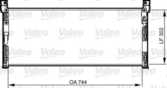 VALEO 814285 Kondensator, klimaanlegg