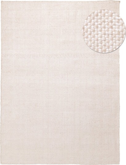 Innendørs/Utendørs tepper Orta Wool Look krem Størrelse: 240 x 340 cm