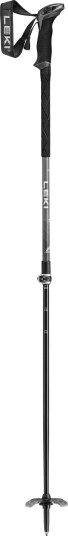 Leki skistaver Guide lite 2 Silvergrey svart hvit 115–145 cm