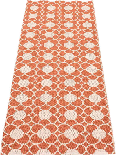 Pappelina Anya teppe Brick/Pearl Pink 70 x 200 cm