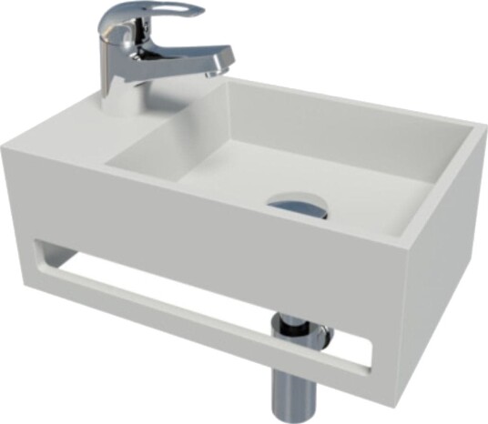 Vikingbad Tale Vegghengt s Hvit Matt / Venstre VB-011138-01