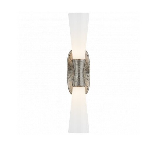 Utopia Large Double Bath Sconce Polished Nickel Utopia Large Double Bath Sconce Polished Nickel