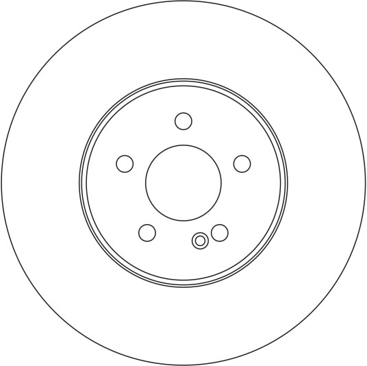 Bremseskive TRW DF6841S