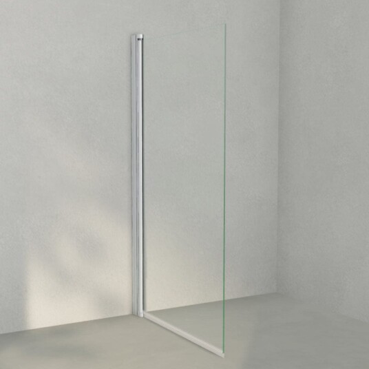 INR Iconic Nordic Rooms vegg Linc 17 Original Matt Aluminium / 80cm Klart Glass INR 51702980