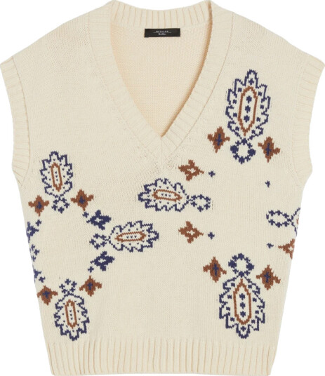 Weekend Max Mara Dame Strikkevarer Hvit M, Weekend Max Mara Dame Strikkevarer Hvit M,
