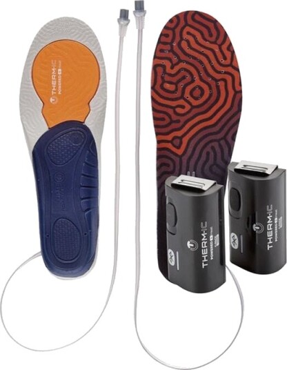 Therm-ic Set 3D +C-Pack 1300B  Black XL, Black