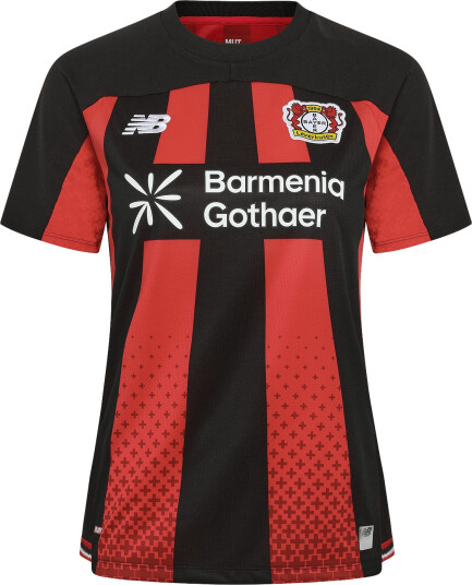 New Balance Bayer 04 Leverkusen 26/27 Home Womens Short Sleeve Jersey Black XXL