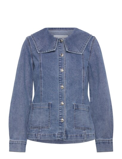 Object Objivy L/S Re Denim Shirt 143 Blue 38