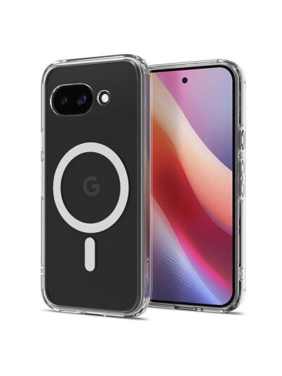 Spigen Ultra Hybrid MagSafe clear white - Google Pixel 9a