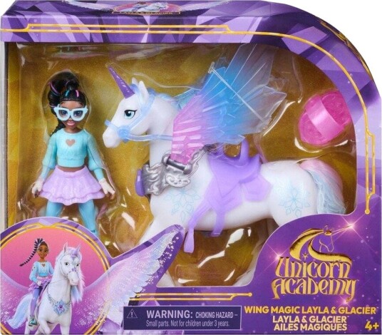 Unicorn Academy Wing Magic Layla and Glacier Unicorn Academy Wing Magic Layla and Glacier