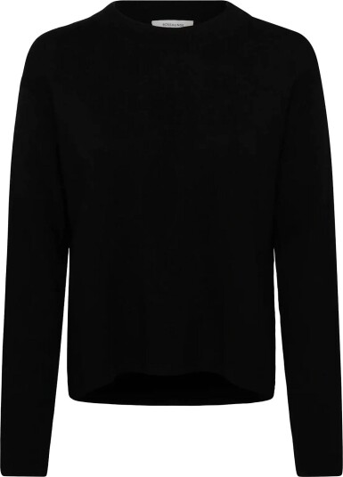 Rosemunde Rwcody Merino Ls Mock Neck Pullover BLACK S