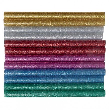 Hobby Line Limstift Mica 7,2 mm 10 cm Ass Farger 12 stk