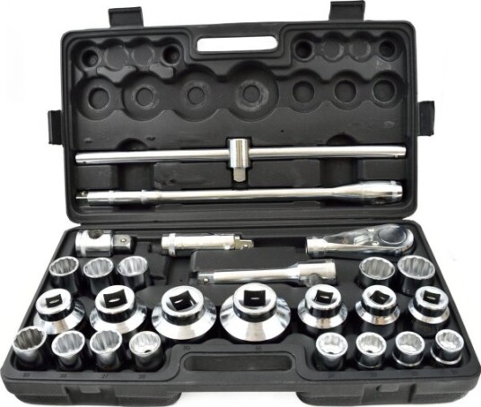 Geko # Pipenøkler 26 Deler 3/4" 21-65 12-Punkts (1) Geko # Pipenøkler 26 Deler 3/4" 21-65 12-Punkts (1)
