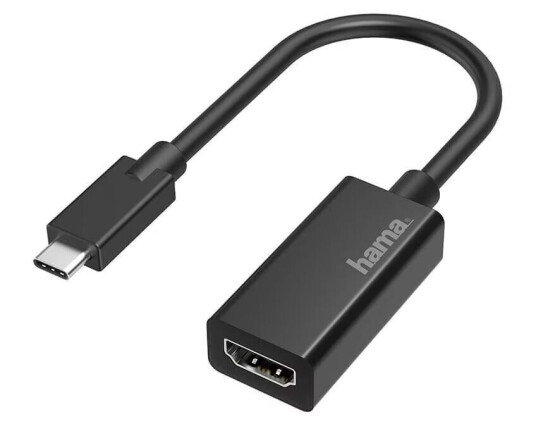 Hama USB-C til HDMI 4K-adapter - Svart Hama USB-C til HDMI 4K-adapter - Svart