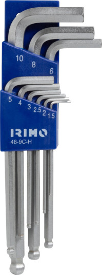 Irimo Sekskantnøkkelsett 9 Stk 1.5-10mm
