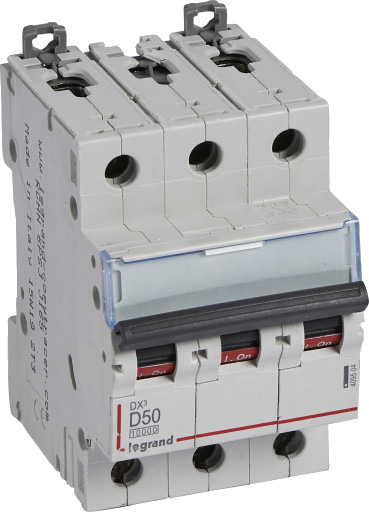 Legrand DX³ MCB automatsikring D50 3P 3M 10/16kA