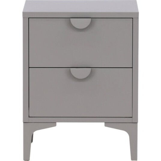 Venture Home Design Piring sängbord Grå 45 x 40 59 cm 1704615-01-0 1704616-01-0