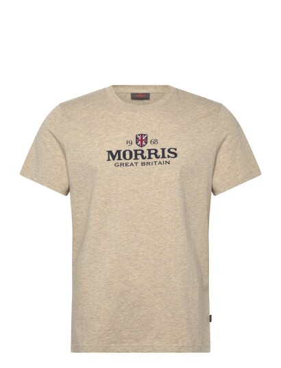 Morris Britain Jersey Tee   Beige   S