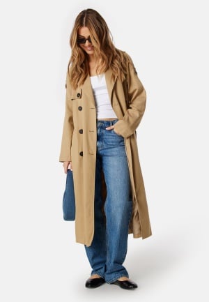SELECTED FEMME New Bren LS Trenchcoat Cornstalk 38 SELECTED FEMME New Bren LS Trenchcoat Cornstalk 38