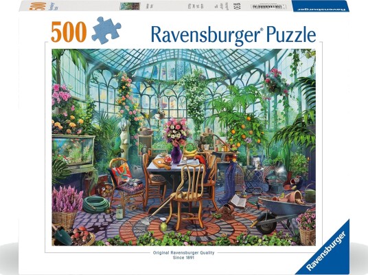 Ravensburger - Puzzle Greenhouse Mornings 500p 12000207