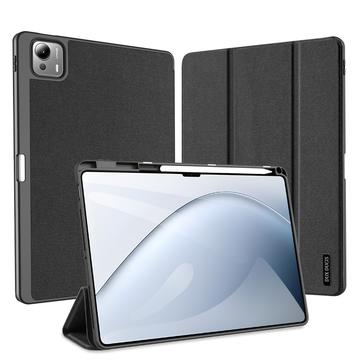 Dux Ducis Xiaomi Pad 7 Ultra Domo Tri Fold Smart Folio etui Svart