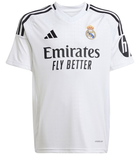 Adidas Real Madrid Home Jersey fotballtrøye junior White 140