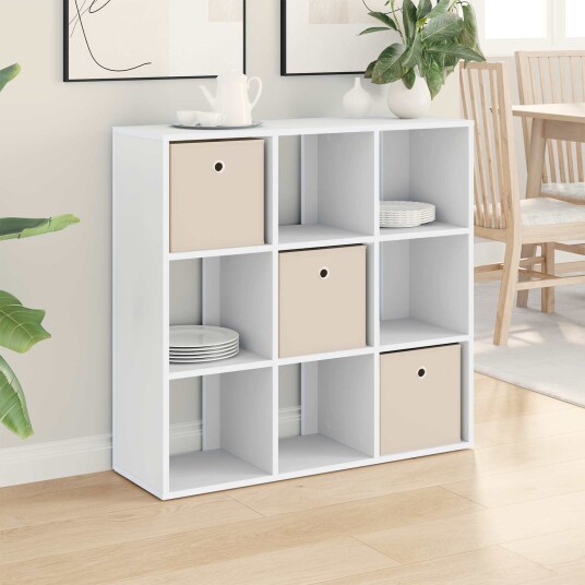 Serviesskap med skuff Hvit 88,5 x 29 x 84,5 cm