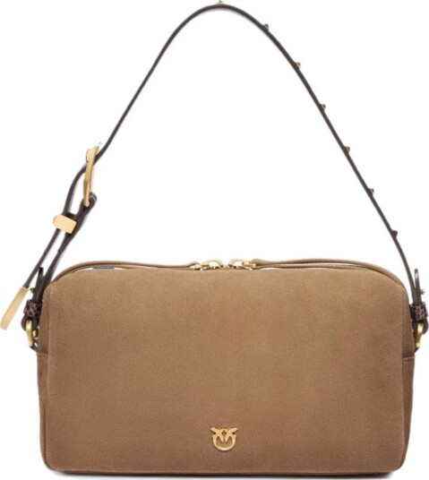 Pinko Dame Vesker Brun ONE SIZE,