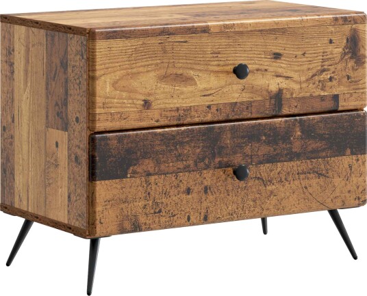  Nattbordskap Gammelt tre 62 x 34,5 x 47,5 cm Konstruert tre